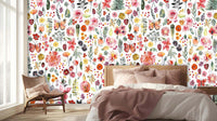 Artistic Floral Bloom wall mural Mural wall art - XWALLX
