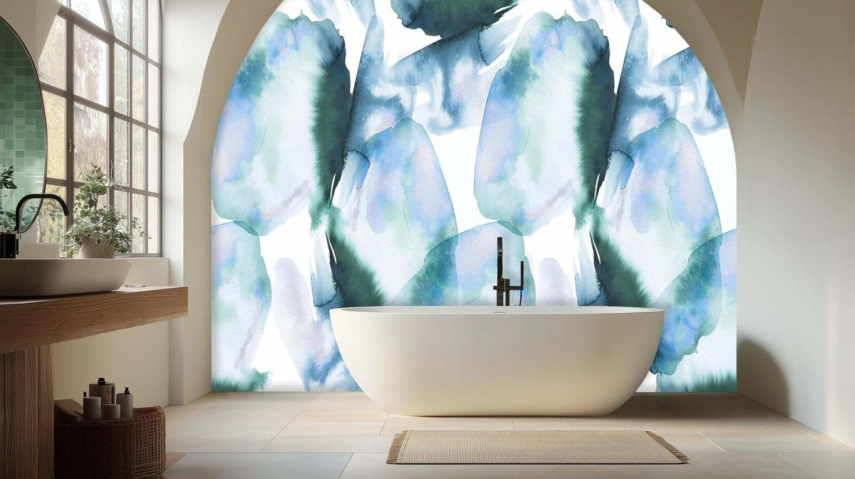 Delicate Watercolor Botanical wall mural - XWALLX