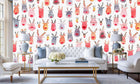 Watercolor Reindeer Art wall decor - XWALLX