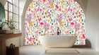 Vibrant yellow Wildflower Arch wall mural 