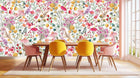 Vibrant Wildflower Arch wallpaper mural - XWALLX