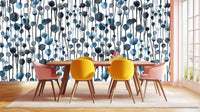 Abstract Watercolor Ovals wallpaper mural - XWALLX