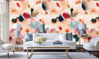 Ethereal Watercolor Floral wall decor - XWALLX