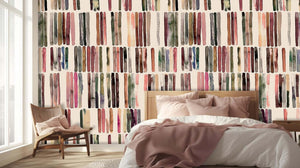 Expressive Brushstroke Stripe wall art - XWALLX