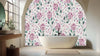 Watercolor Hydrangea Bloom Wall Mural