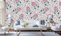 Watercolor Hydrangea Bloom wall decor - XWALLX
