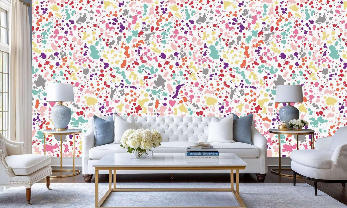 Vibrant Paint Splatter wall decor - XWALLX