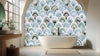 Watercolor Arc Ripple Wall Mural