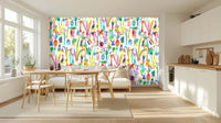 Vibrant Watercolor Cacti wallpaper - XWALLX