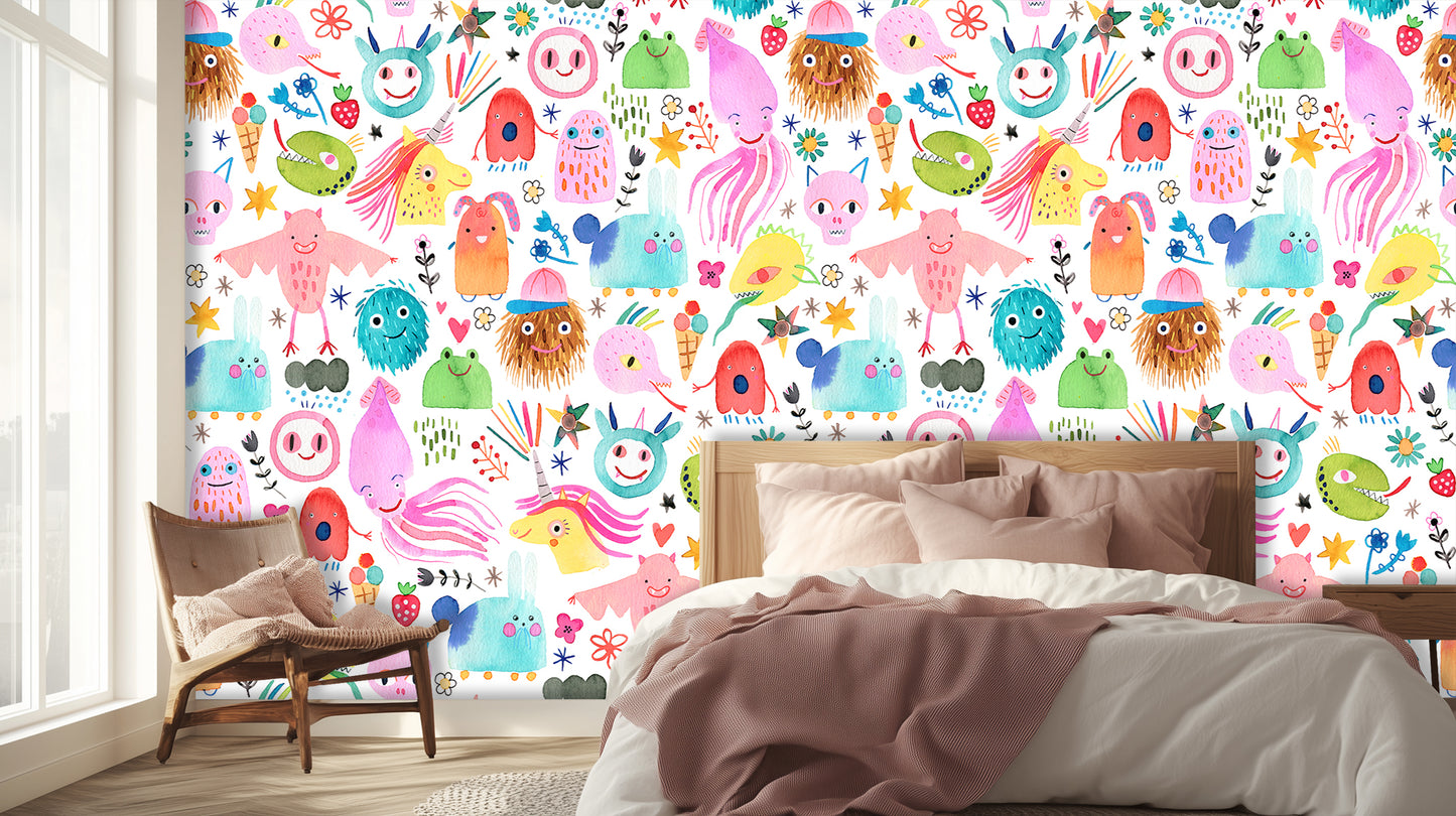 Whimsical Creatures Fantasy wall art - XWALLX