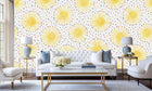 Whimsical Sunburst Smiles duvar dekoru - XWALLX