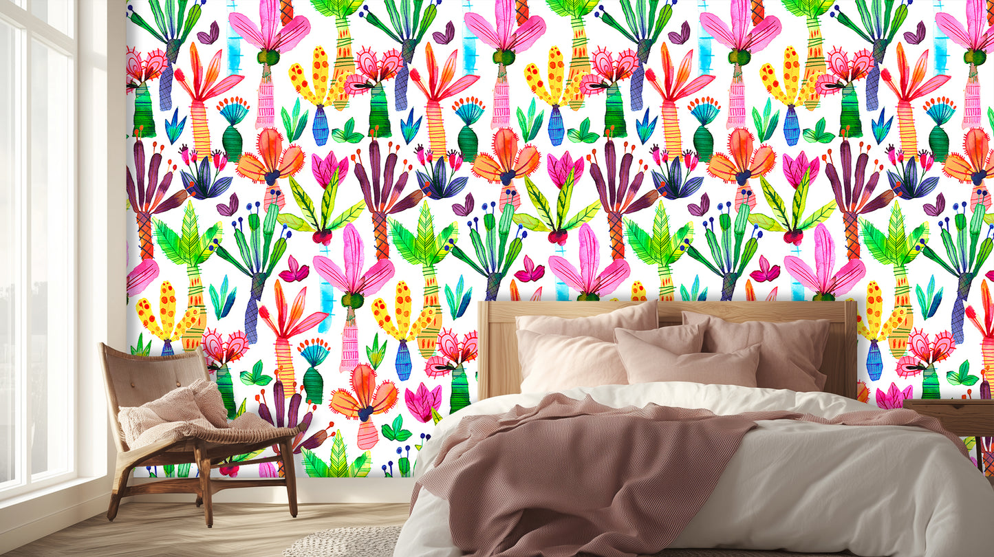 Whimsical Botanical Archway wall art - XWALLX