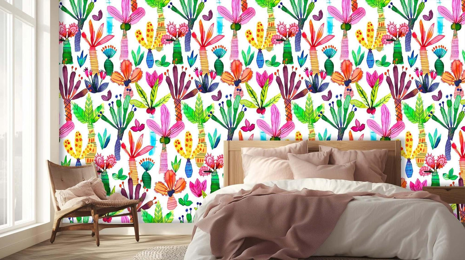 Whimsical Botanical Archway wall art - XWALLX
