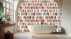 Abstract Strokes Watercolor Wall Mural