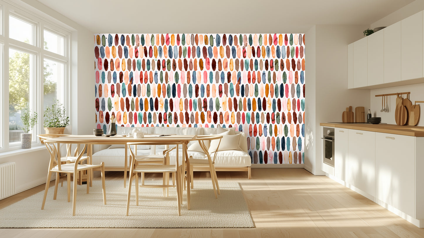 Abstract Strokes Watercolor wall decor - XWALLX