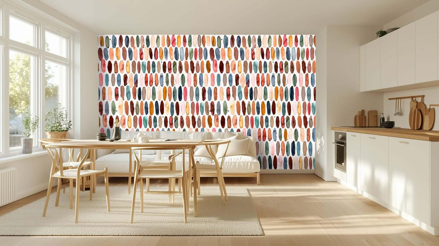 Abstract Strokes Watercolor wall decor - XWALLX