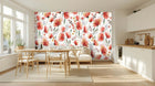 Watercolor Poppy Bloom wall decor - XWALLX