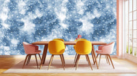 Fluid Blue Watercolor wallpaper mural - XWALLX