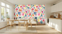 Vibrant Floral Watercolor wallpaper - XWALLX