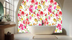 Vibrant Floral Elegance wall mural Mural wall mural - XWALLX