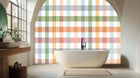 Pastel Ekose Kemer Duvar posteri - XWALLX