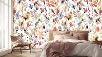 Whimsical Floral Watercolor wall art - XWALLX