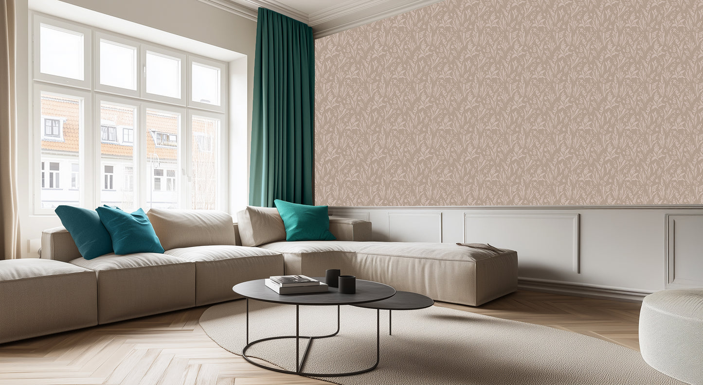 Subtle Bloom Field wallcovering - XWALLX