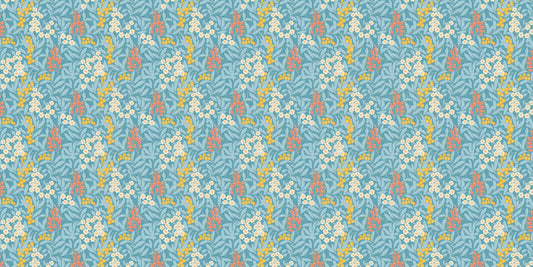 Flowing Botanical Bloom wall mural - XWALLX