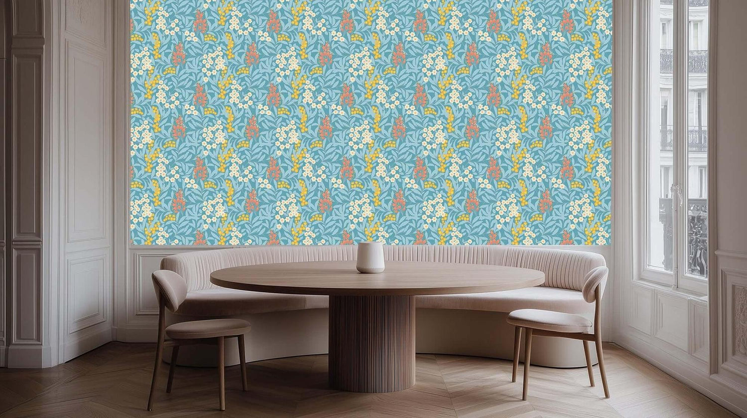 Flowing Botanical Bloom wall art - XWALLX