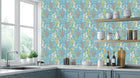 Flowing Botanical Bloom wall decor - XWALLX