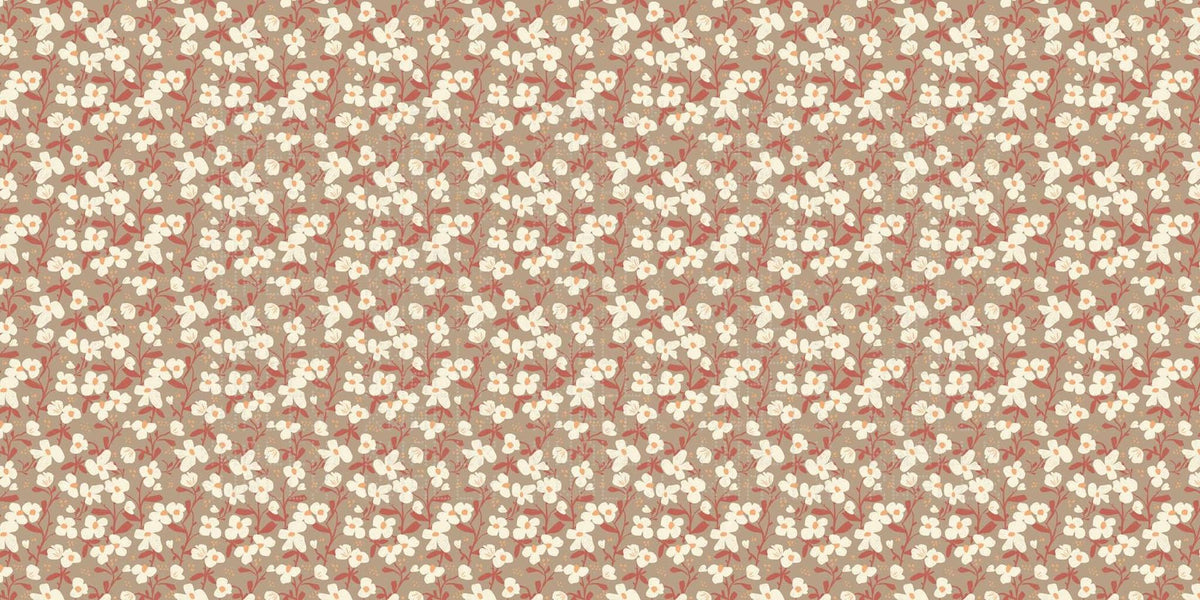 Whispering Bloom Floral wall mural - XWALLX
