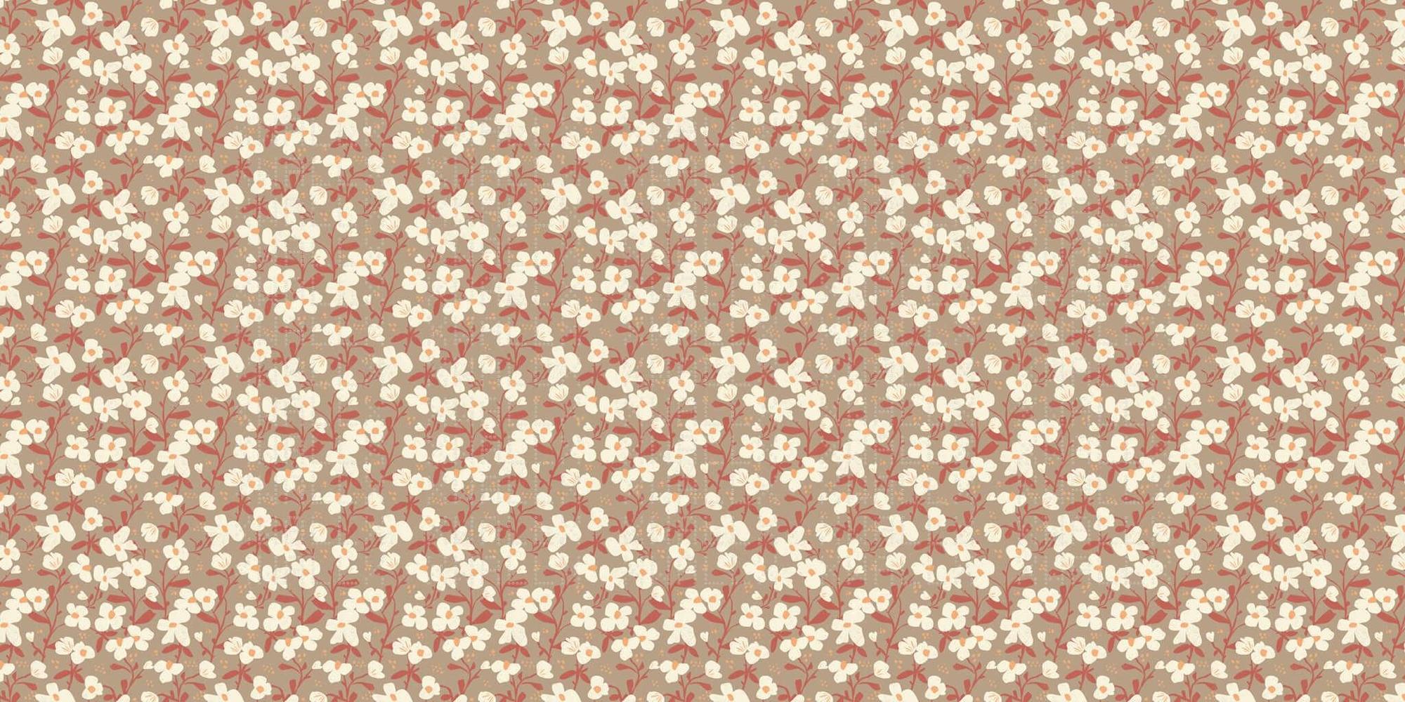 Whispering Bloom Floral Wallpaper Mural