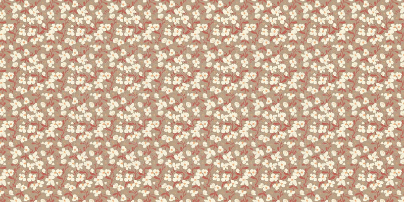 Whispering Bloom Floral wall mural - XWALLX