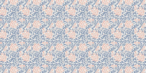 Dusty Pink Blossom Weave wall mural - XWALLX