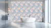 Dusty Pink Blossom Weave Wallpaper Mural