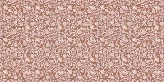 Blush Floral Vine wall mural - XWALLX