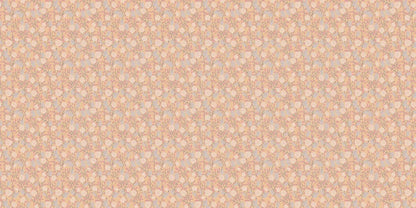 Blush Rose & Berry Vine wall mural - XWALLX