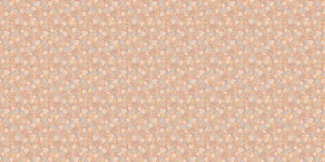 Blush Rose & Berry Vine wall mural - XWALLX