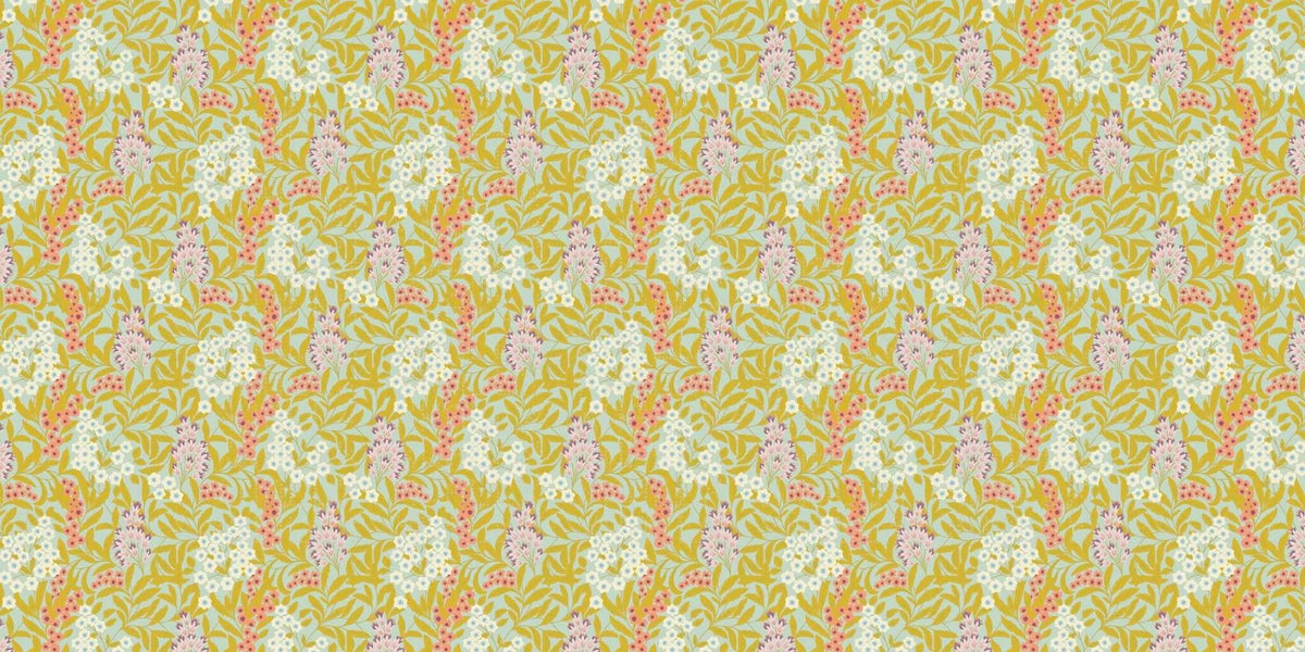 Botanical Rhapsody Floral wall mural - XWALLX