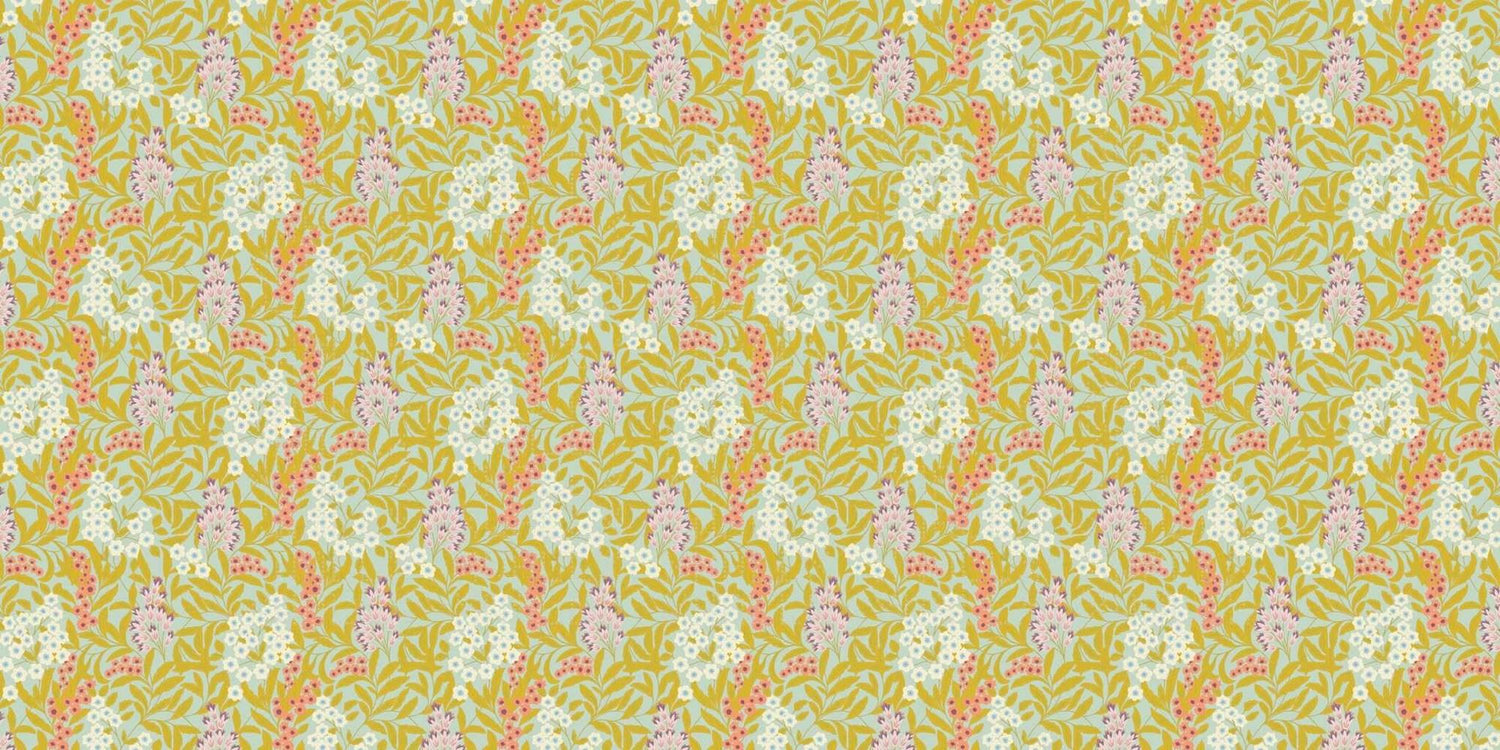 Botanical Rhapsody Floral wall mural - XWALLX