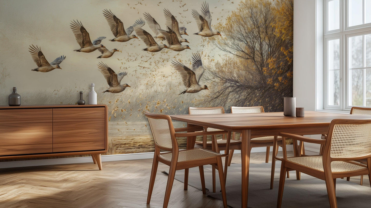 Birds In Flight wall art - XWALLX