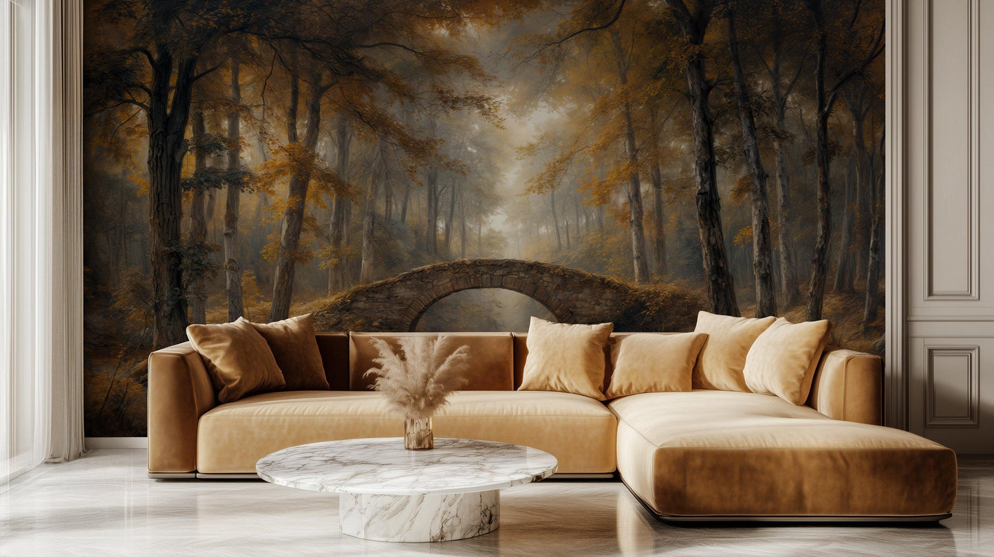 Stone Bridge wall mural - XWALLX