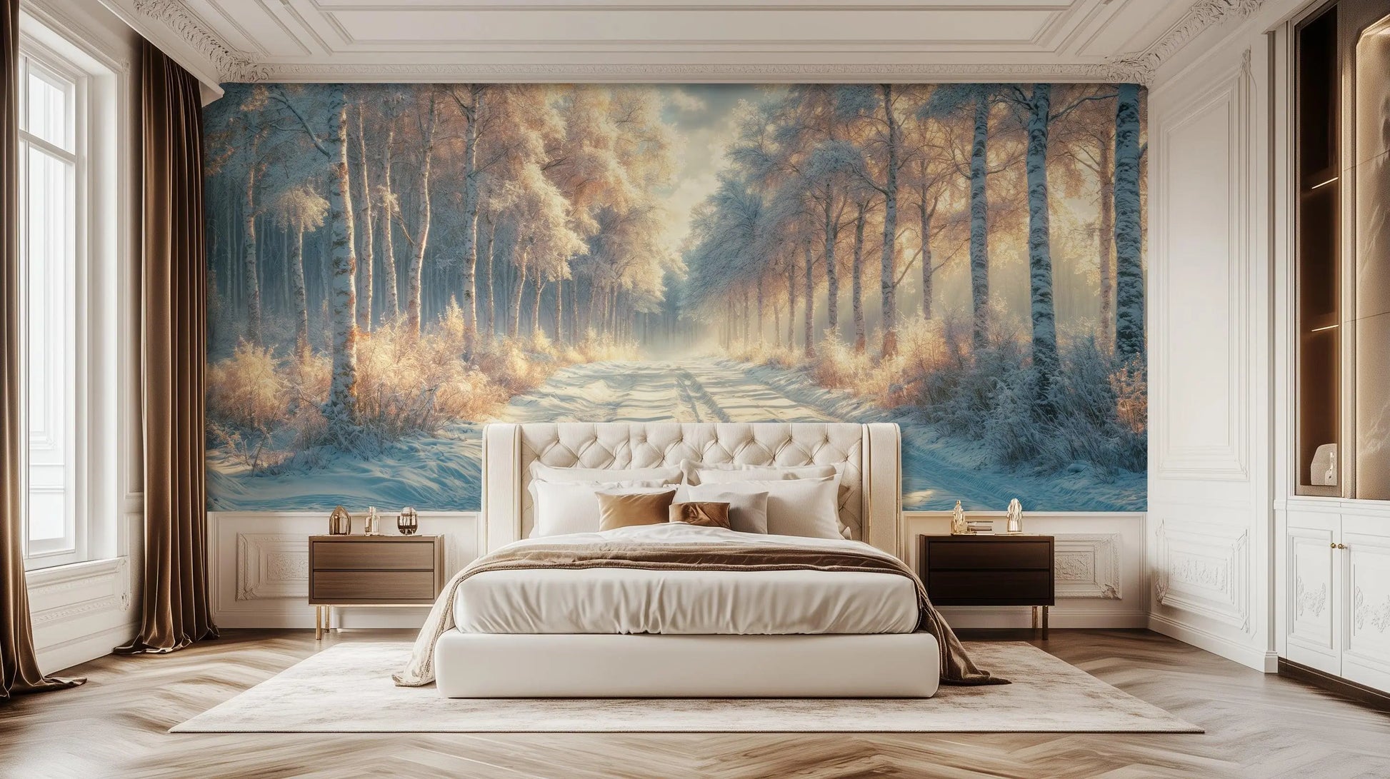 Winter Wonderland wallpaper mural - XWALLX