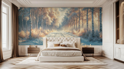 Winter Wonderland wallpaper mural - XWALLX