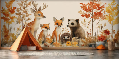 Forest Friends wall art - XWALLX