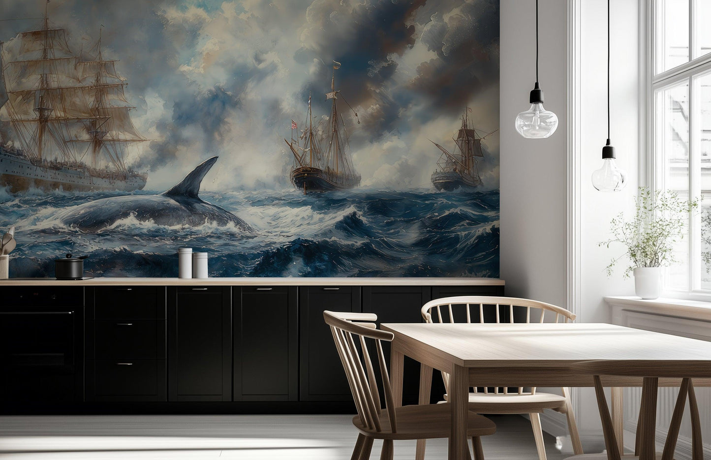 Nautical wallpaper mural - XWALLX