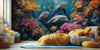 Dolphin Reef Wallpaper Mural