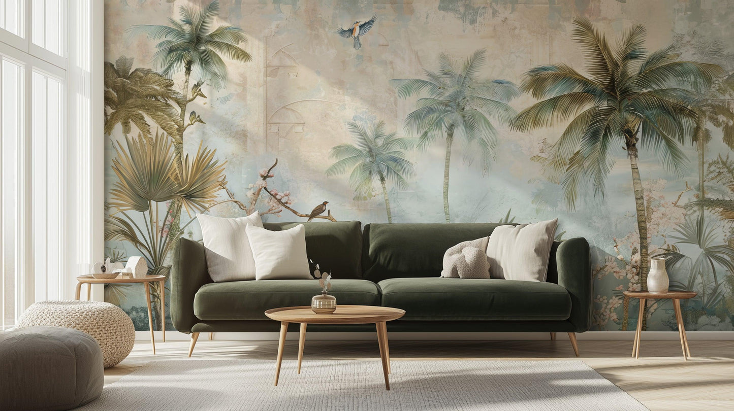 Palm Tree wall mural - XWALLX