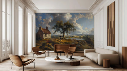 Countryside wallpaper mural - XWALLX