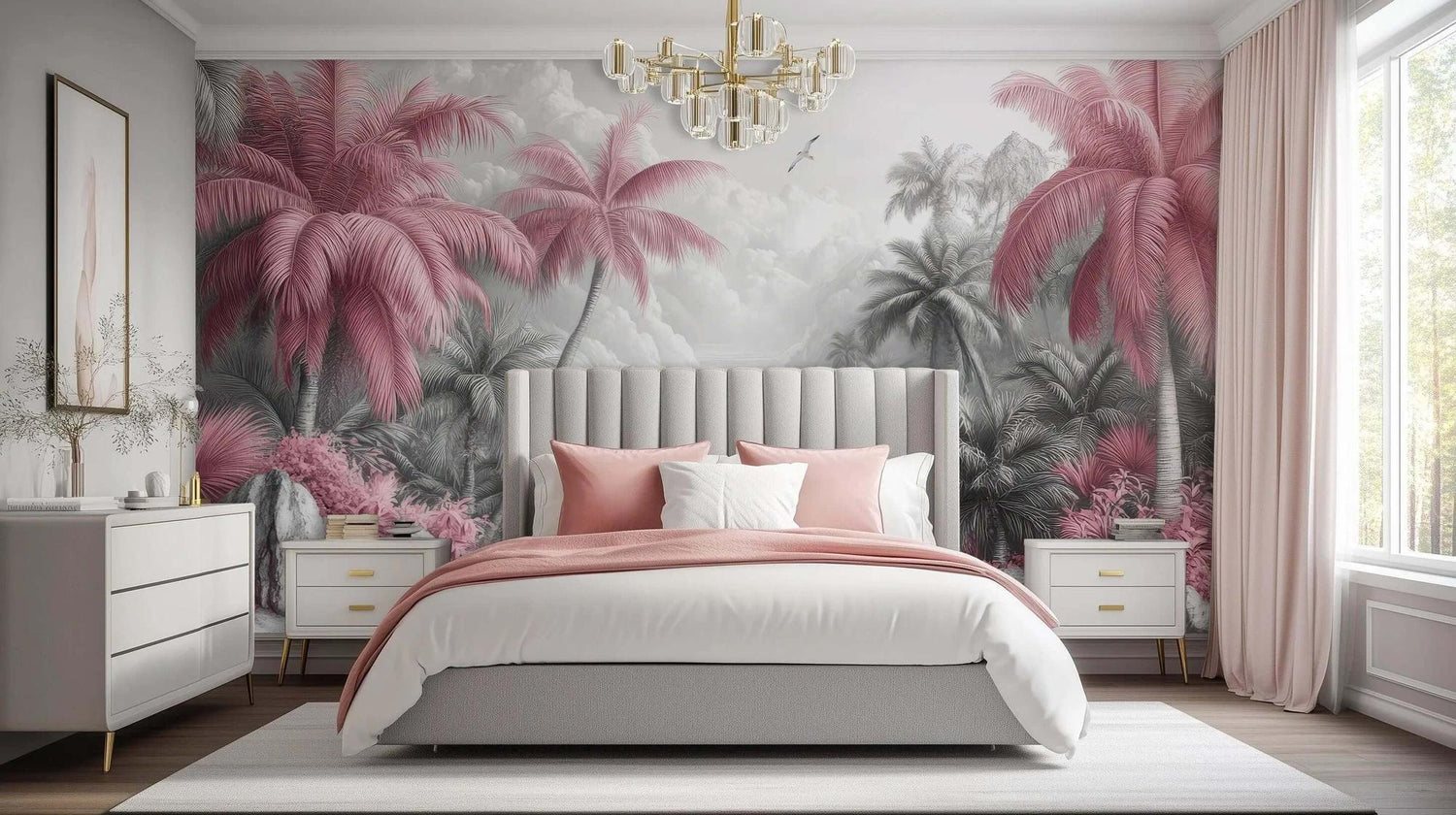 Pink Tropical wallpaper - XWALLX